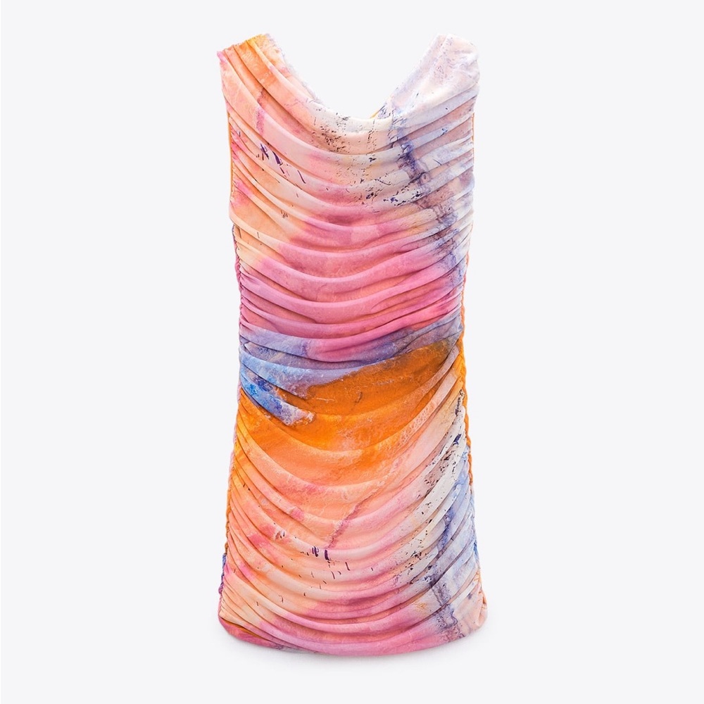 Bright Zara Multicolor Tight Dress